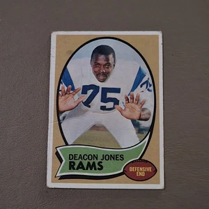 DEACON JONES 1970 TOPPS #125 LOS ANGELES RAMS - Picture 1 of 2