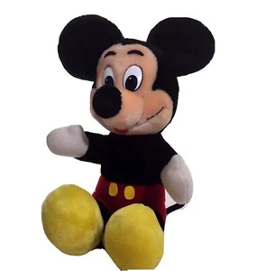 Vintage Mickey Mouse Plush Disneyland Parks Korea Walt Disney Production 10 in. - Picture 1 of 12