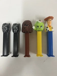 pez dispensers Lot Of 5 Chewy Woody Black Painter X2 - Foto 1 di 4