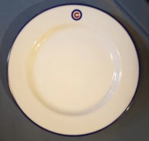 Seltener Chicago Athletic Association Logo Homer Laughlin Porzellan Teller - 11" breit - Bild 1 von 3