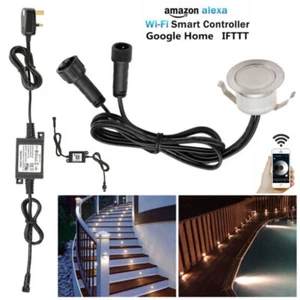 Smart WIFI 10 x 31 mm IP67 Außen LED Terrassendielen Sockel Beleuchtung Garten Weg Lampen - Bild 1 von 11