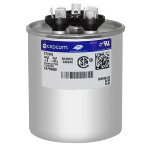 40/5 uf MFD 440 VAC Volt 43-25133-14 Rheem Ruud Protech Replacement Capacitor - Picture 1 of 3