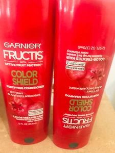 GARNIER FRUITS WITH ACTIVE PROTEIN SHAMPOO ALSO CONDITIONER - Picture 1 of 2