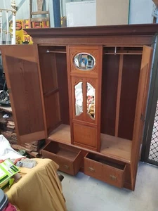 Antique Wardrobe - Picture 1 of 2