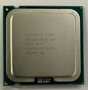 Processor Intel Core 2 Duo E7600 3.06GHz LGA 775 CPU Tested
