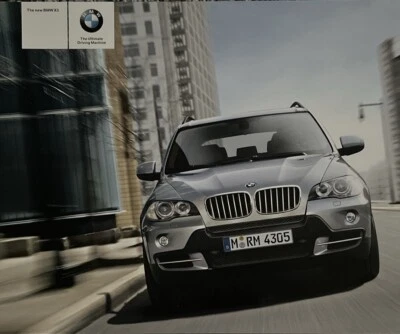 2006 BMW X5 UK Preview Brochure Xdrive 3.0si 4.8i 3.0d SE Models - Image 1 of 4