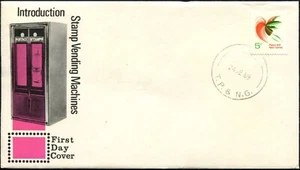 1969 Papúa Nueva Guinea 5c máquina expendedora de bobinas estampillas sin dirección FDC, en muy buen estado - Imagen 1 de 1