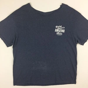 T-shirt maglietta Blood Drive blu navy uomo taglia XL manica corta 0004 - Foto 1 di 8