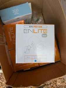 4 x Enlite Adjustable Fire Rated GU10 Downlight EN-FD102PC Chrome - BNIB - Picture 1 of 2