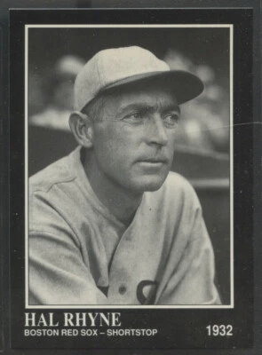 1991 The Sporting News Conlon Collection #195 Hal Rhyne Boston Red Sox - Image 1 of 2