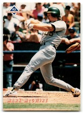 1992 BARRY COLLA MARK MCGWIRE MARK MCGWIRE OAKLAND ATHLETICS #12