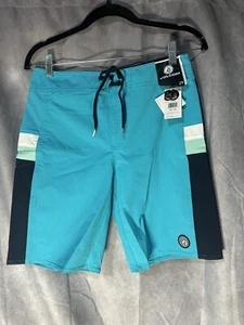 Volcom Lido Print Mod Boardshorts Boys' 29 (XL) Mens (XS) Cleanwater - Picture 1 of 2