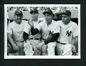 Joe DiMaggio Keller Henrich Reynolds Press Original Photo Don Wingfield Yankees - Picture 1 of 2