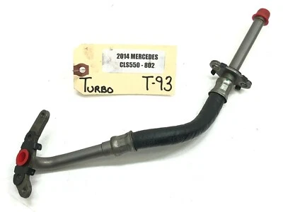 Mercedes-Benz CLS550 2012-2017 4,6 L V8 turbocompresor tubo de línea de retorno de aceite fabricante de equipos originales. Foto 1 de 4