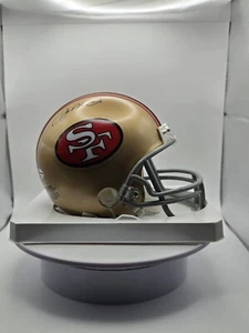 San Francisco 49ers Joe Montana autographed mini-helmet w/coa - Picture 1 of 3