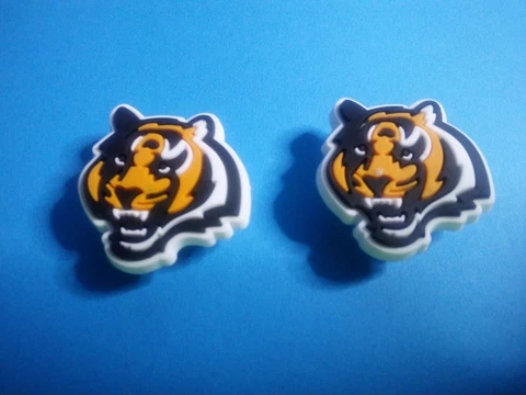 Cincinnati Bengals set of TWO shoe charms Cover