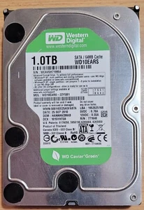 Western Digital Hard Drive Caviar Green 1TB - Picture 1 of 1