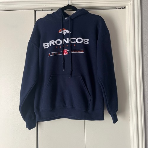 VETEMENTS Felpa con cappuccio pullover NFL Team Apparel Broncos calcio fan gear M