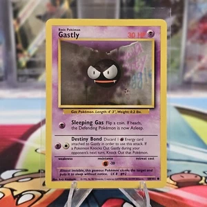 Juego base Gastly 50/102 ilimitado vintage WOTC 1999 LP - Imagen 1 de 2