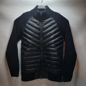 Lululemon Men's Knowlton Hybrid Goose Down & Wool Puffer Jacket BLACK BLUE - Picture 1 of 9