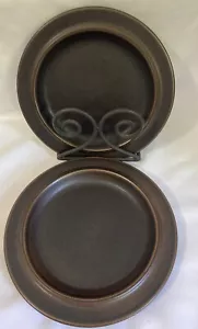 Arabia RUSKA Ulla Procope 7 7/8” Salad Plate Set of 2 Finland 1960 - 2000 - Picture 1 of 4