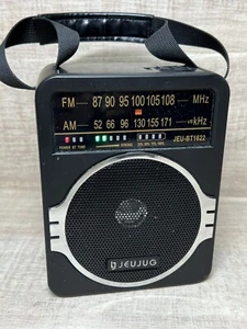 Radio AM FM Portátil JEUJUG, Altavoz Radio Bluetooth 5.0, Radio FM Sin Cable - Imagen 1 de 5
