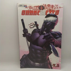 G.I. Joe: Snake Eyes: Cobra Civil War Volume 2 IDW Comics TPB - Foto 1 di 10