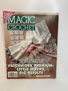 Magic Crochet Magazine Issue #102 June 1996 Afghans Irish Crochet 36 Projects - Picture 1 of 13