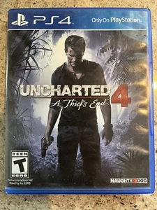 Uncharted 4: A Thief's End (PlayStation 4, 2016) Game - Picture 1 of 3