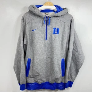 Giacca Nike Duke Blue Devils uomo media vintage 1/4 zip grigio/blu college NCAA - Foto 1 di 7