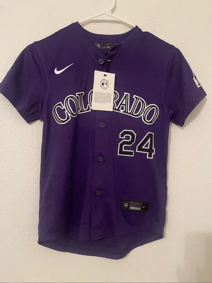 Camiseta de los jugadores MLB Colorado Rockies Ryan McMahon NUEVA NUEVA CON ETIQUETAS - Imagen 1 de 4