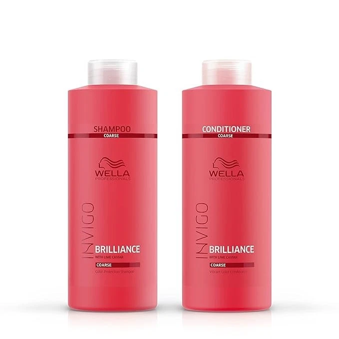 Juego de champú y acondicionador Wella Invigo Brilliance para cabello grueso 33,8 oz Foto 1 de 1