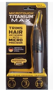 MicroTouch Titanium Max Trimmer. NEU Micro Precision Trimms Haare - Bild 1 von 4
