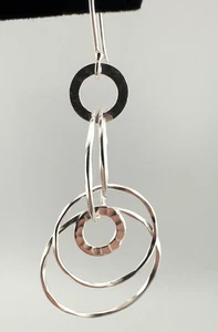 Ippolita Sterling Silver Round Circle Link Earring REPLACEMENT - SINGLE Earring - Picture 1 of 5