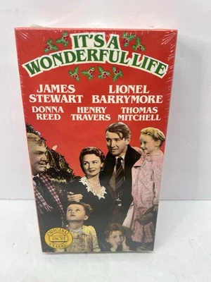 It's a Wonderful Life (VHS, 1987) New/ Sealed - Vintage Video  Tape - Image 1 of 4