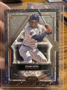 2025 Topps Tier One Equipo Juan Soto Lámina de Color #/99 Mets 🔥 Lo último Nuevo Raro🔥 - Imagen 1 de 9