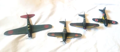WW2 1/72 Scale Japanese Zero Fighter Japan Torpedo Bomber Diecast - Image 1 of 4