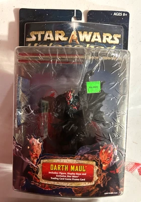Star Wars Unleashed Darth Maul 7"- 2002 Deluxe Action Figure Hasbro New in Box - Image 1 of 2