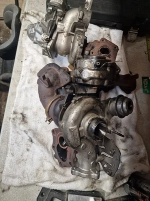 Renault Trafic MK3 Vivaro MK2 B Complete Twin Bi Turbo Charger 1.6 CDTI Diesel - Image 1 of 2