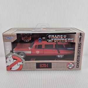 Ghostbusters Ecto 1 Transformers 1:32 Scale Jada 35863 - Picture 1 of 7