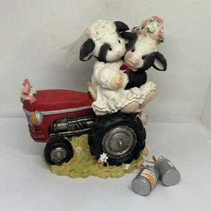 Mary's Moo Moos "Just Moo-ied" - 468762 (1998) Enesco Figurine Numbered - Picture 1 of 5