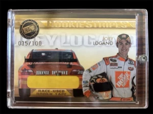 Joey Logano Rookie Stripes Press Pass #35 / 100 Race Used Tape - Picture 1 of 2