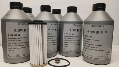 Juego de aceite de transmisión DSG original VW -G 055529A2 - aceite + filtro + junta + tornillo - Imagen 1 de 4
