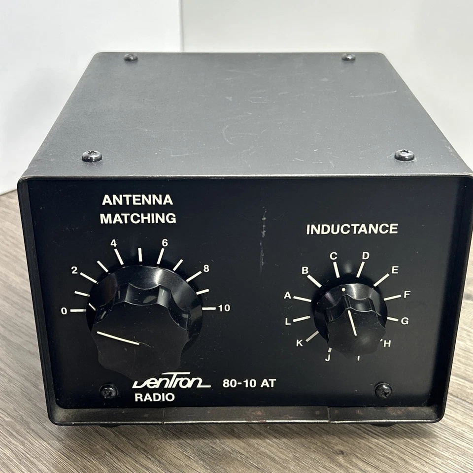 Antena de radio Dentron 80-10 AT sintonizador de inductancia a juego para radio HAM probado Foto 1 de 4