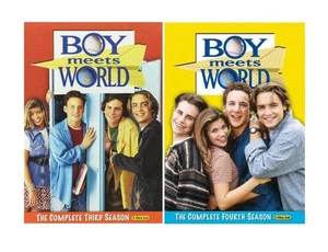 Boy Meets World: Season 3 & Season 4 (DVD, 2010 / 2011) - Picture 1 of 1