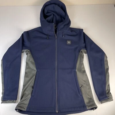 Vortex Womens Hunting Jacket Size Medium Shed Hunter Pro Hooded 220-52-BLIM Blue - Image 1 of 4