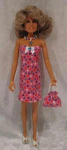 Made to fit CHER & FARRAH FAWCETT #04 Dress, Purse & Necklace Set - Clothes - Imagen 1 de 3