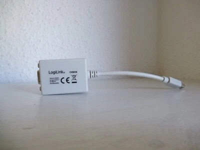 LogiLink CV0038 Mini-DisplayPort auf VGA Adapter - Bild 1 von 3