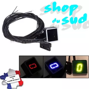 INDICATEUR DE VITESSE RAPPORT ENGAGE DIRT BIKE QUAD MONKEY DAX MOTORBIKE CROSS - Imagen 1 de 4