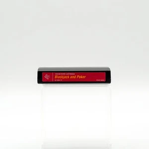 Blackjack & Poker Texas Instruments Solid State Cartridge 1980 PHM 3033 Tested - Picture 1 of 4